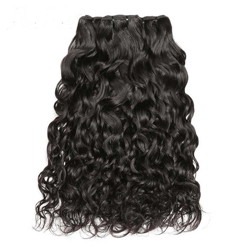 Cline Hair BSR25 Water Wave Human Hair Bundle Weave