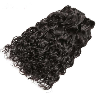 Cline Hair BSR25 Water Wave Human Hair Bundle Weave