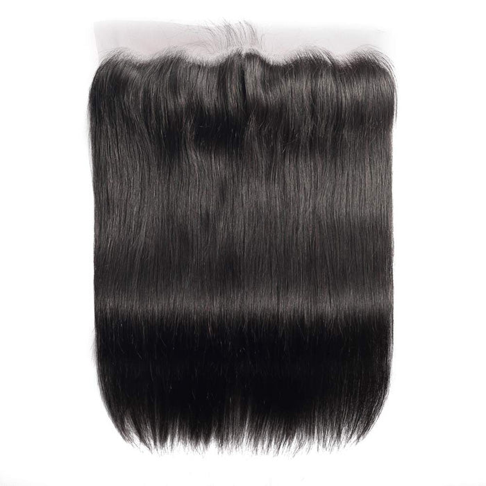 Cline Hair 13x4 Lace Frontal Pre Plucked Straight Remy Virgin Human Hair