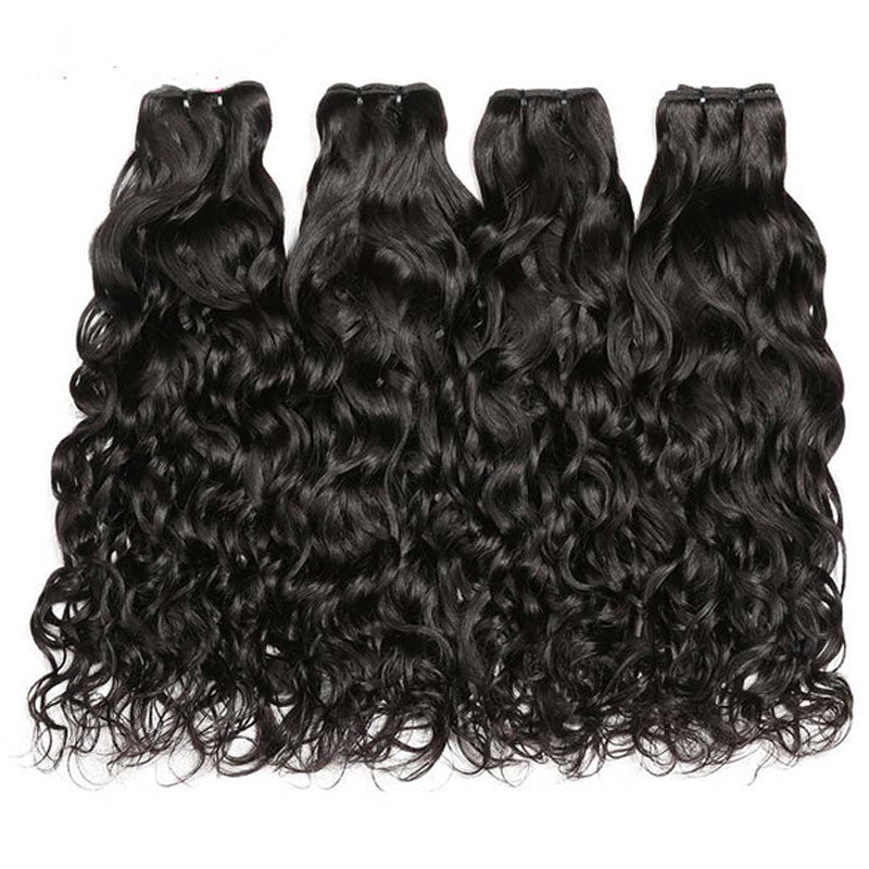 Cline Hair BSR25 Water Wave Human Hair Bundle Weave