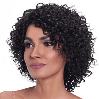 Cline Hair DALVA 12 inches Brazilian Wig Human Hair