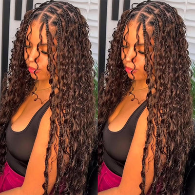 Cline Hair Deep Wave Bulk Human Hair for Braiding