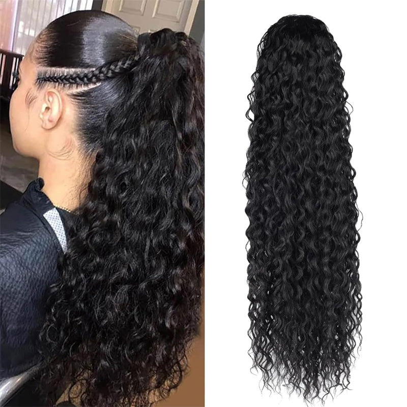 Cline Hair Postiche HH Cheveux humains vierges ondulés italiens
