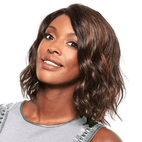 Cline Hair YAMINA Natural Wig Wavy Human Hair