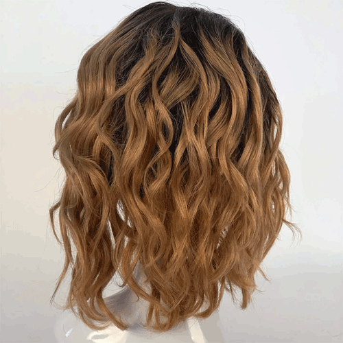 Cline Hair YAMINA Natural Wig Wavy Human Hair