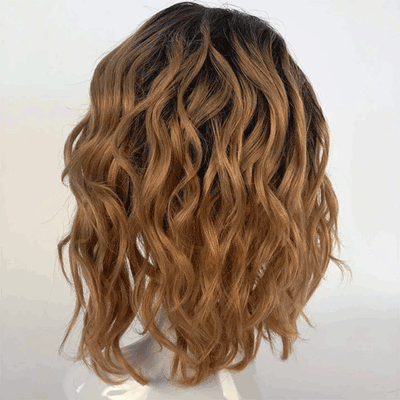 Cline Hair YAMINA Natural Wig Wavy Human Hair