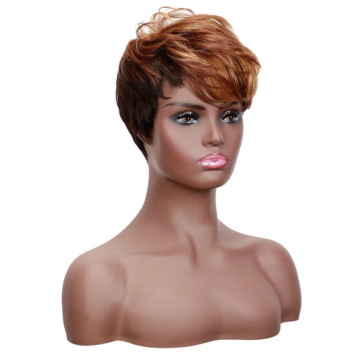 Perruque Synthétique SHAY- Semi Naturelle Courte - Sleek Hair
