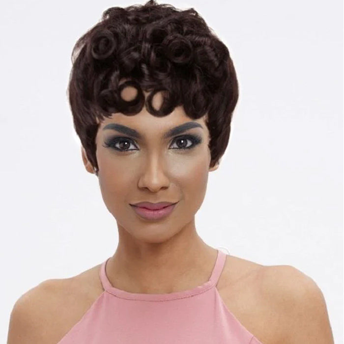 Cline Hair Perruque brésilienne Morgane en cheveux humains vierges dorés