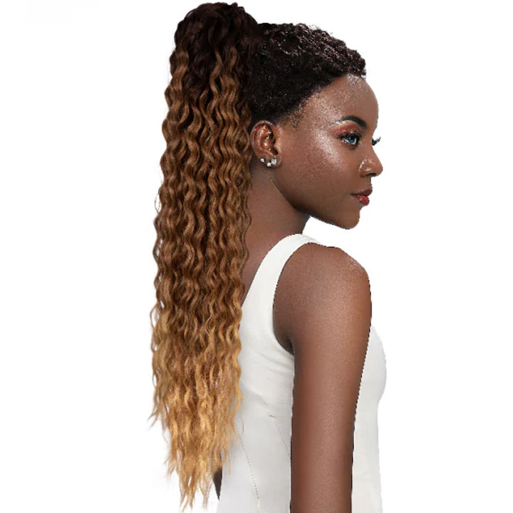 Wisp Deep, Extension Ponytail en fibre Synthétiques résistant à la chaleur