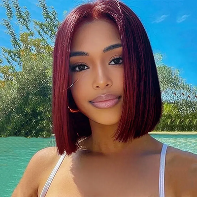 Cline Hair JOY 4x1 Lace Parting Wig Straight Human Hair